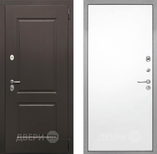 Входная металлическая Дверь Интекрон (INTECRON) Кампо Гладкая Силк Сноу в Электроуглях