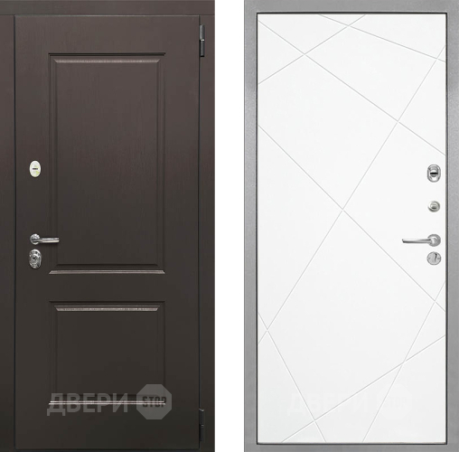 Входная металлическая Дверь Интекрон (INTECRON) Кампо Лучи-М Софт милк в Электроуглях