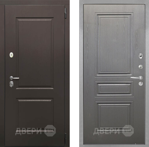 Дверь Интекрон (INTECRON) Кампо ФЛ-243 Графит вуд дуб в Электроуглях