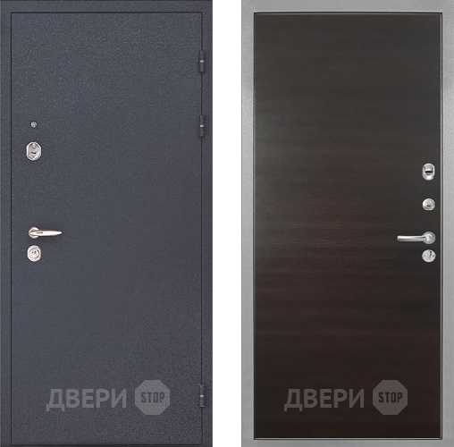 Входная металлическая Дверь Интекрон (INTECRON) Колизей Гладкая Эковенге поперечный в Электроуглях