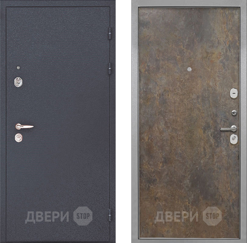 Входная металлическая Дверь Интекрон (INTECRON) Колизей Гладкая Гранж в Электроуглях