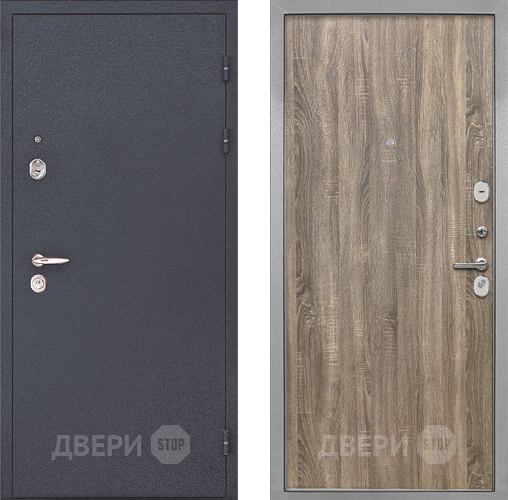 Входная металлическая Дверь Интекрон (INTECRON) Колизей Гладкая Дуб турин в Электроуглях