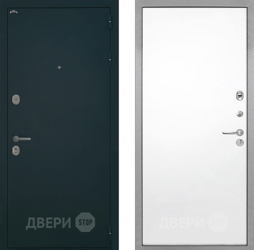 Входная металлическая Дверь Интекрон (INTECRON) Греция Гладкая Силк Сноу в Электроуглях