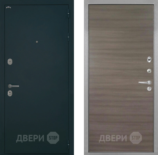 Входная металлическая Дверь Интекрон (INTECRON) Греция Гладкая Дуб тоскано поперечный в Электроуглях