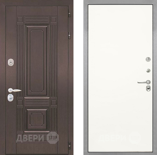 Входная металлическая Дверь Интекрон (INTECRON) Италия Гладкая Слоновая кость в Электроуглях