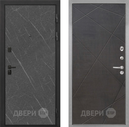 Дверь Интекрон (INTECRON) Профит Black Гранит Лава Оникс Лучи-М Венге распил кофе в Электроуглях
