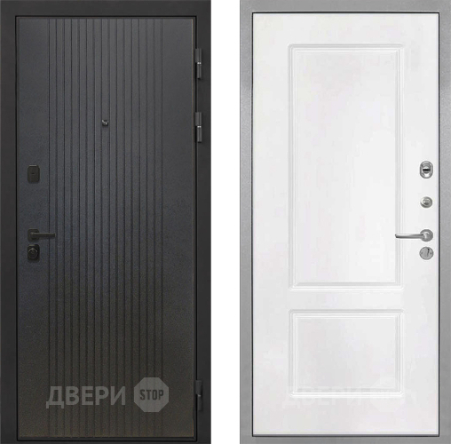 Дверь Интекрон (INTECRON) Профит Black ФЛ-295 КВ-2 Белый матовый в Электроуглях