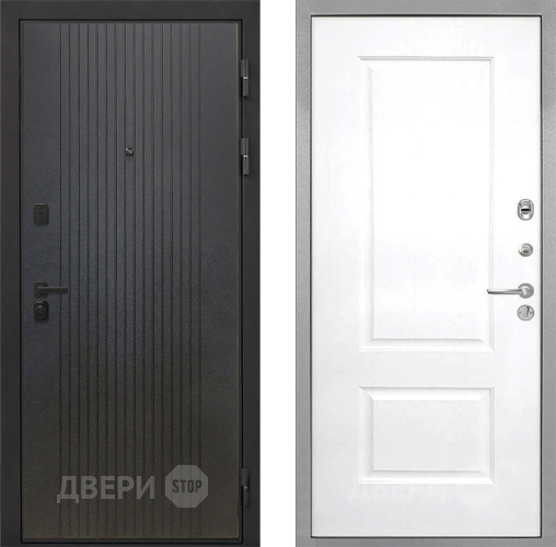 Входная металлическая Дверь Интекрон (INTECRON) Профит Black ФЛ-295 Альба Роял Вуд белый в Электроуглях
