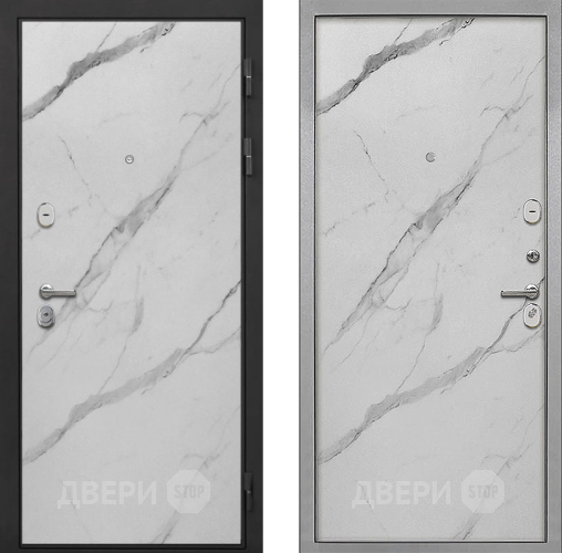 Входная металлическая Дверь Интекрон (INTECRON) Гектор Мрамор Арктик Гладкая Мрамор натуральный арктик в Электроуглях