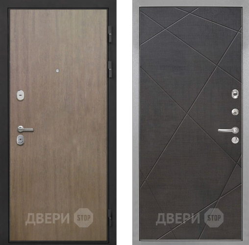 Дверь Интекрон (INTECRON) Гектор Венге Коричневый Лучи-М Венге распил кофе в Электроуглях