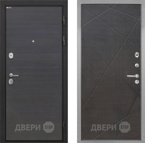 Дверь Интекрон (INTECRON) Гектор Эковенге Лучи-М Венге распил кофе в Электроуглях