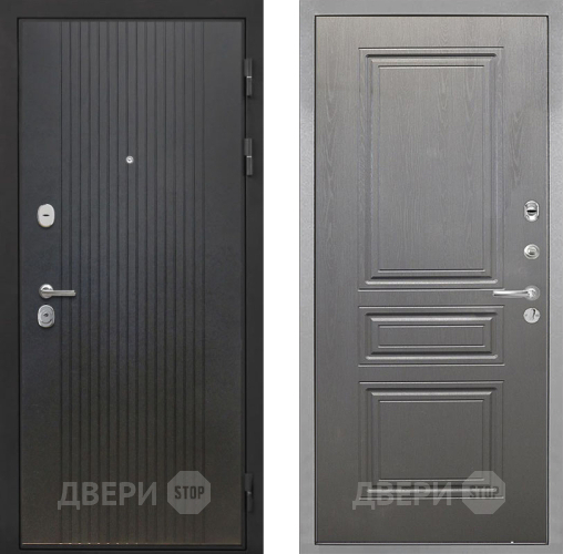 Входная металлическая Дверь Интекрон (INTECRON) Гектор ФЛ-295 ФЛ-243 Графит вуд дуб в Электроуглях