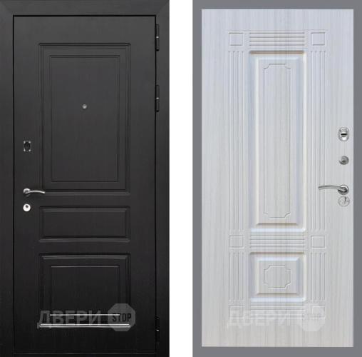 Входная металлическая Дверь Рекс (REX) 6 Венге FL-2 Сандал белый в Электроуглях