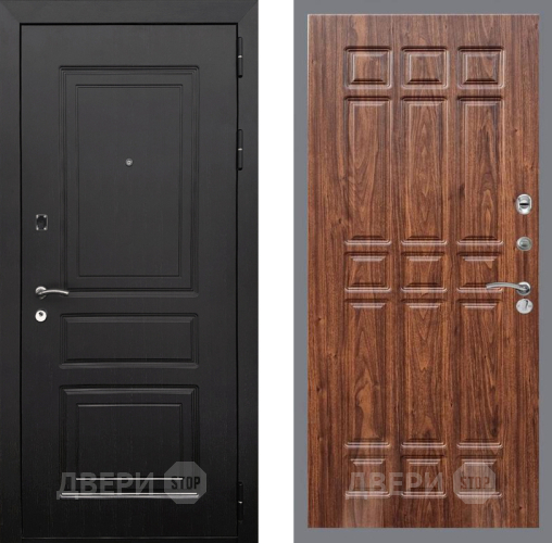 Входная металлическая Дверь Рекс (REX) 6 Венге FL-33 орех тисненый в Электроуглях