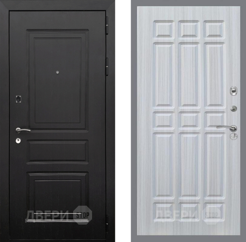 Входная металлическая Дверь Рекс (REX) 6 Венге FL-33 Сандал белый в Электроуглях