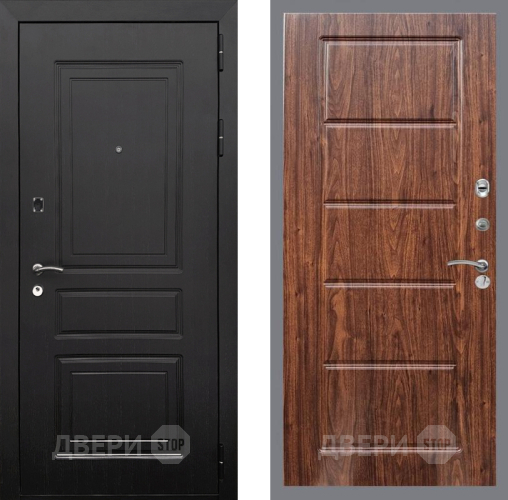 Входная металлическая Дверь Рекс (REX) 6 Венге FL-39 орех тисненый в Электроуглях