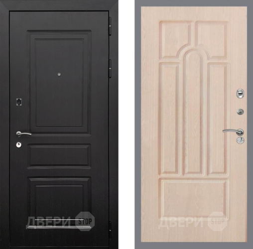 Входная металлическая Дверь Рекс (REX) 6 Венге FL-58 Беленый дуб в Электроуглях