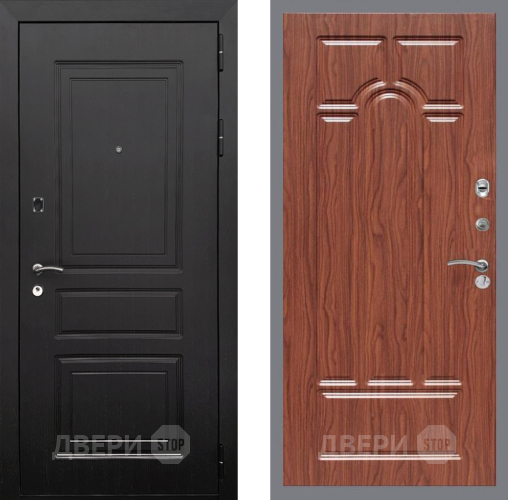 Входная металлическая Дверь Рекс (REX) 6 Венге FL-58 орех тисненый в Электроуглях