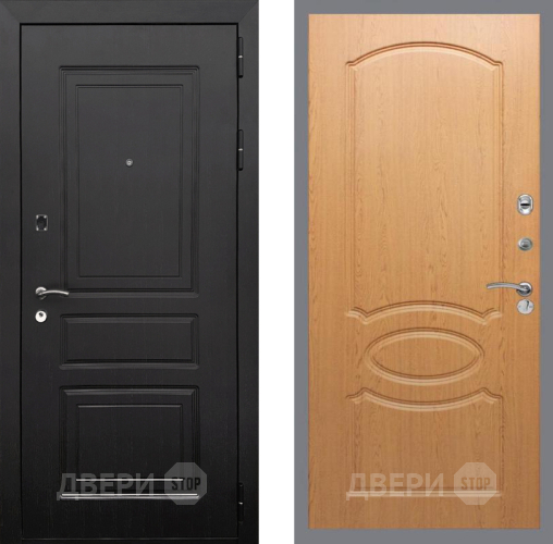 Входная металлическая Дверь Рекс (REX) 6 Венге FL-128 Дуб в Электроуглях