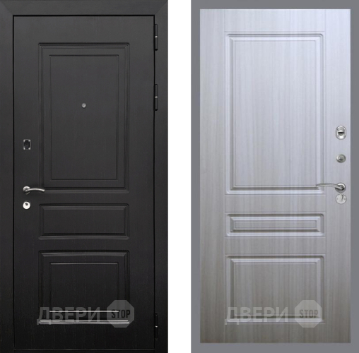 Входная металлическая Дверь Рекс (REX) 6 Венге FL-243 Сандал белый в Электроуглях