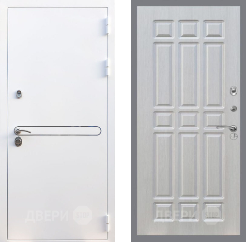 Входная металлическая Дверь Рекс (REX) 27 FL-33 Лиственница беж в Электроуглях