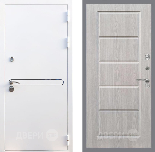 Входная металлическая Дверь Рекс (REX) 27 FL-39 Беленый дуб в Электроуглях