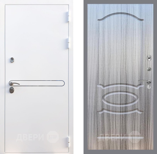 Входная металлическая Дверь Рекс (REX) 27 FL-128 Сандал грей в Электроуглях