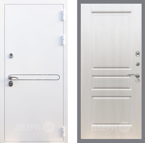 Входная металлическая Дверь Рекс (REX) 27 FL-243 Лиственница беж в Электроуглях