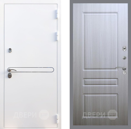 Входная металлическая Дверь Рекс (REX) 27 FL-243 Сандал белый в Электроуглях