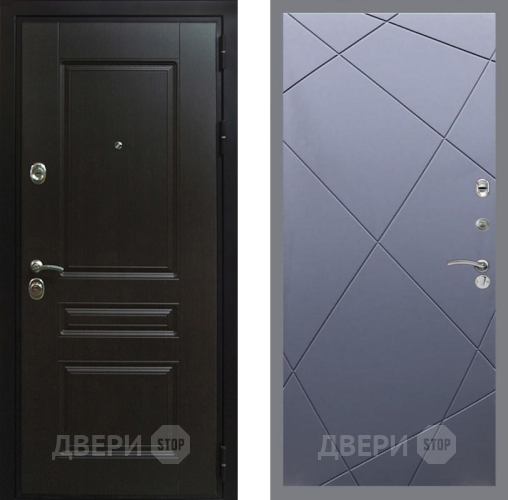 Входная металлическая Дверь Рекс (REX) Премиум-Н FL-291 Силк титан в Электроуглях