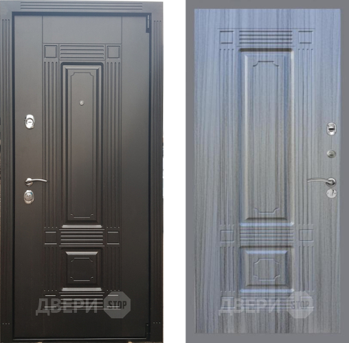 Входная металлическая Дверь Рекс (REX) 9 FL-2 Сандал грей в Электроуглях