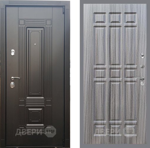 Входная металлическая Дверь Рекс (REX) 9 FL-33 Сандал грей в Электроуглях