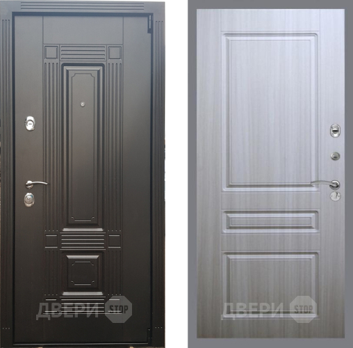 Входная металлическая Дверь Рекс (REX) 9 FL-243 Сандал белый в Электроуглях