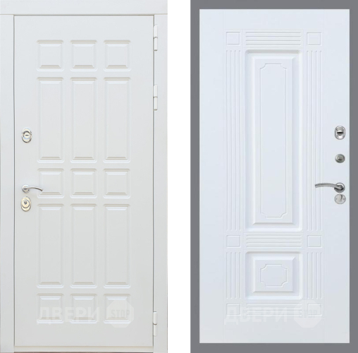 Входная металлическая Дверь Рекс (REX) 8 Силк Сноу FL-2 Силк Сноу в Электроуглях