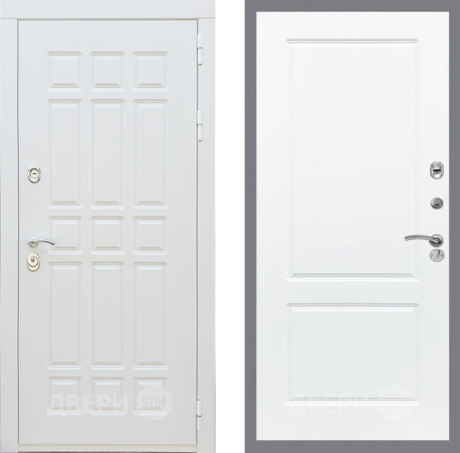 Входная металлическая Дверь Рекс (REX) 8 Силк Сноу FL-117 Силк Сноу в Электроуглях