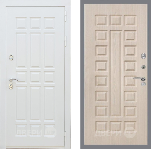 Дверь Рекс (REX) 8 Силк Сноу FL-183 Беленый дуб в Электроуглях