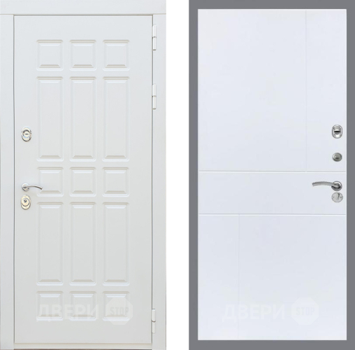 Входная металлическая Дверь Рекс (REX) 8 Силк Сноу FL-290 Силк Сноу в Электроуглях