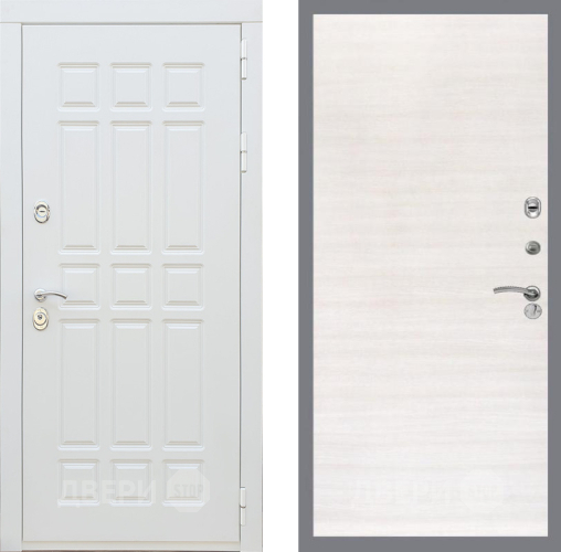 Входная металлическая Дверь Рекс (REX) 8 Силк Сноу GL Акация в Электроуглях