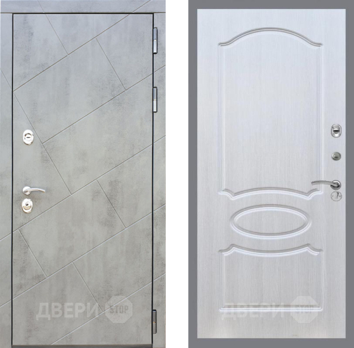 Входная металлическая Дверь Рекс (REX) 22 FL-128 Лиственница беж в Электроуглях