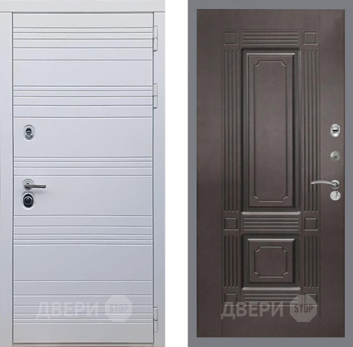 Входная металлическая Дверь Рекс (REX) 14 Силк Сноу FL-2 Венге в Электроуглях