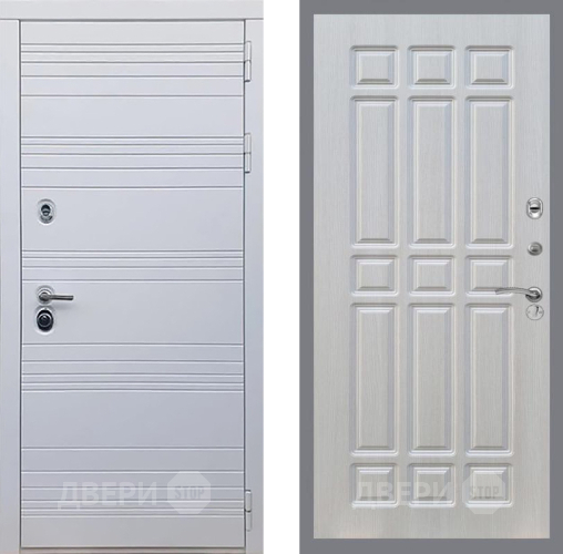 Входная металлическая Дверь Рекс (REX) 14 Силк Сноу FL-33 Лиственница беж в Электроуглях