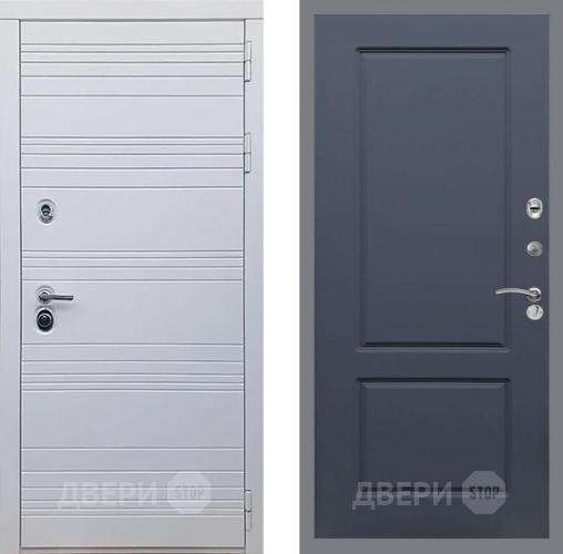 Входная металлическая Дверь Рекс (REX) 14 Силк Сноу FL-117 Силк титан в Электроуглях