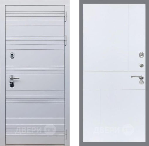 Входная металлическая Дверь Рекс (REX) 14 Силк Сноу FL-290 Силк Сноу в Электроуглях