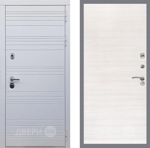 Входная металлическая Дверь Рекс (REX) 14 Силк Сноу GL Акация в Электроуглях