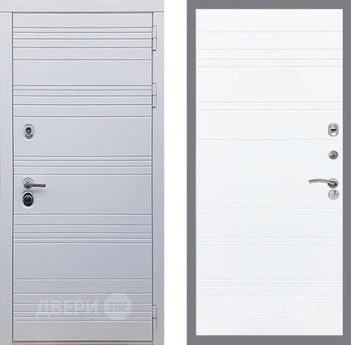 Входная металлическая Дверь Рекс (REX) 14 Силк Сноу Line Силк Сноу в Электроуглях