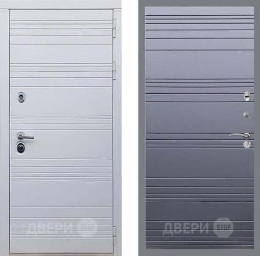 Входная металлическая Дверь Рекс (REX) 14 Силк Сноу Line Силк титан в Электроуглях
