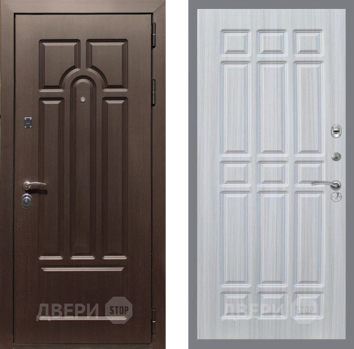 Входная металлическая Дверь Рекс (REX) Эврика FL-33 Сандал белый в Электроуглях