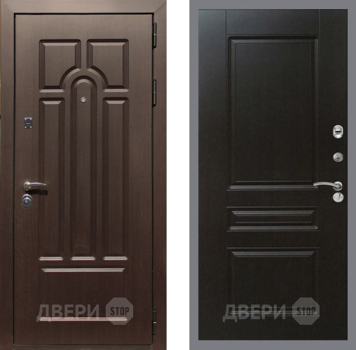 Дверь Рекс (REX) Эврика FL-243 Венге в Электроуглях