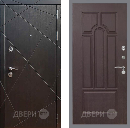 Входная металлическая Дверь Рекс (REX) 13 Венге FL-58 Венге в Электроуглях