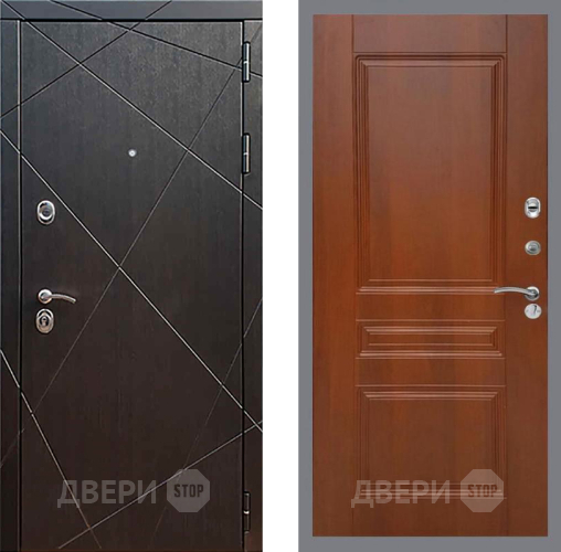 Входная металлическая Дверь Рекс (REX) 13 Венге FL-243 Итальянский орех в Электроуглях